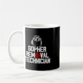 Gopher Jäger Gopher Hunter Supplier Gopher Kaffeetasse (Links)