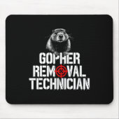 Gopher Jäger Gopher Hunter Supplier Gopher Mousepad (Vorne)