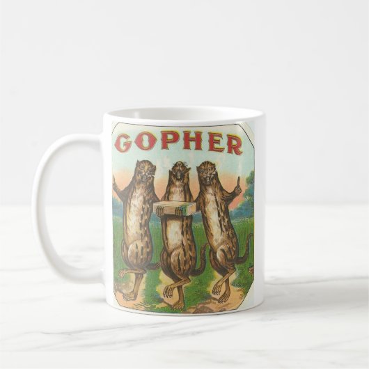 Gopher Kaffeetasse (Links)