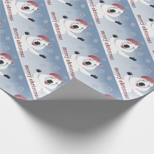 Gopher Merry Christmas Geschenkpapier (Ecke)