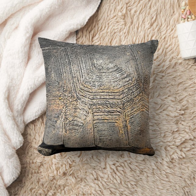 Gopher Tortoise Muschel Design Kissen (Decke)
