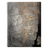 Gopher Tortoise Muschel Design Notizblock (Vorderseite)