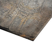 Gopher Tortoise Muschel Design Schneidebrett (Ecke)