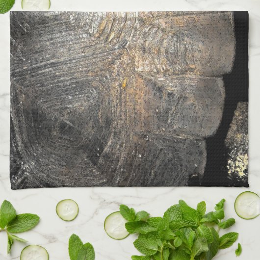 Gopher Tortoise Muschel Küchentuch (Gefaltet)