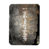 Gopher Tortoise Muschel Magnet (Vertikal)