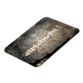 Gopher Tortoise Muschel Magnet (Linke Seite)