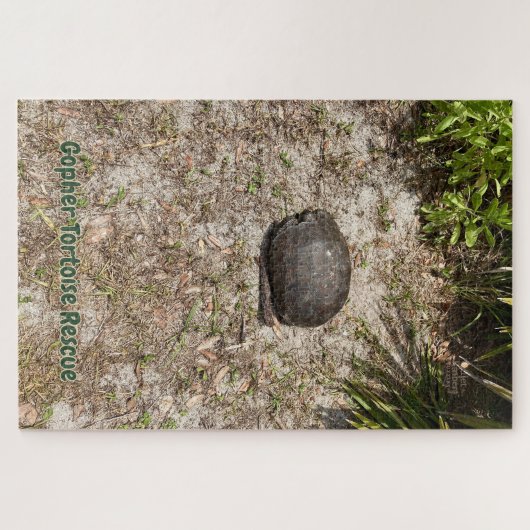 Gopher Tortoise Rescue - leise Rätsel Puzzle (Horizontal)