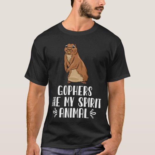 Gophore sind mein Geiststier T-Shirt (Vorderseite)