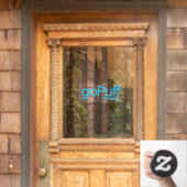 Gopuff Delivery Driver Car Window Decal Fensteraufkleber (Haustür)