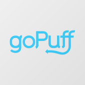 Gopuff Delivery Driver Car Window Decal Fensteraufkleber (Blatt)