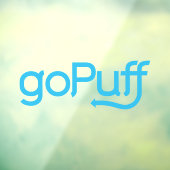 Gopuff Delivery Driver Car Window Decal Fensteraufkleber (Blatt 3)