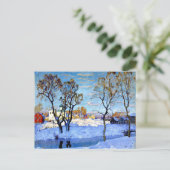 Gorbatow - Frühling in Pskow Postkarte (Stehend Vorderseite)