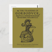 Gorboduck Postcard Postkarte (Vorne/Hinten)