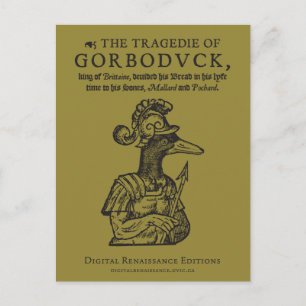 Gorboduck Postcard Postkarte
