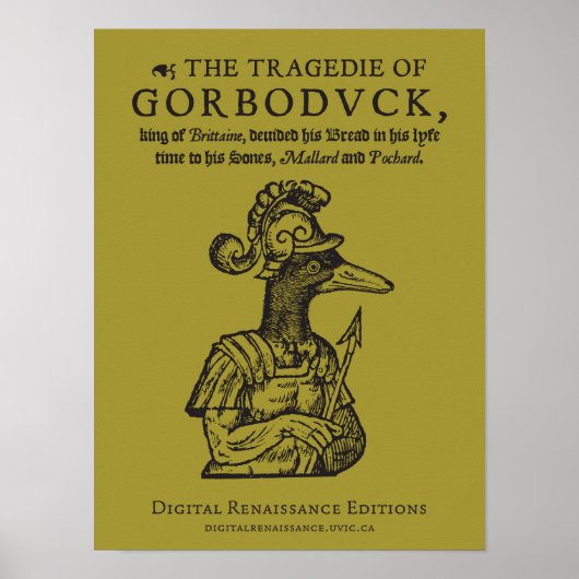 Gorboduck Poster (Vorne)