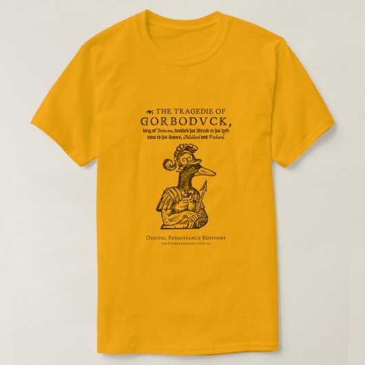 Gorboduck T-Shirt (Design vorne)