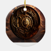 Gorby Token: 1 Bardo Buck Keramik Ornament (Hinten)