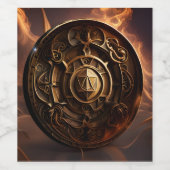 Gorby Token: 1 Bardo Buck Weinetikett (Einzelnes Label)