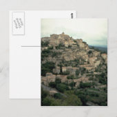 Gordes, Provence, Frankreich Postkarte (Vorne/Hinten)