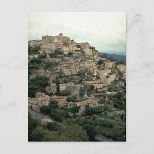 Gordes, Provence, Frankreich Postkarte (Vorderseite)