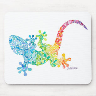 Gordie, das Gecko-Mauspad Mousepad