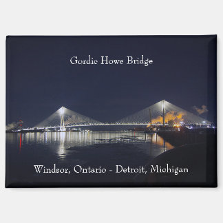Gordie Howe Bridge Magnet