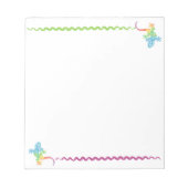 Gordie the Gecko Notepad Notizblock (Vorderseite)