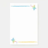 Gordie the Gecko Post-It Notes Klebezettel (Vorderseite)