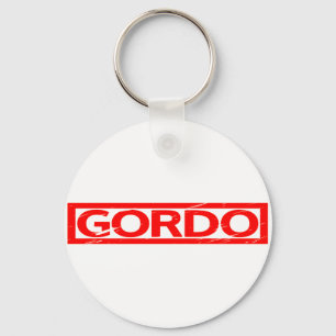 Gordo Briefmarke Schlüsselanhänger