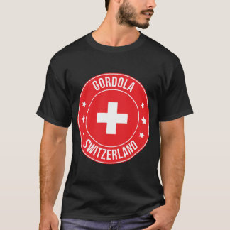 Gordola, Schweiz Stadt T-Shirt