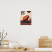 Gordon Bennett Heißluftballon Race Poster (Küche)