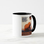 Gordon Bennett Heißluftballon Race Poster Tasse (VorderseiteRechts)