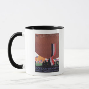 Gordon-Bennett-Heißluftballonrennen Tasse