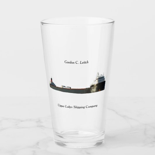 Gordon C. Leitch glass Glas (Vorderseite)