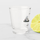 Gordon C. Leitch Schussglas Schnapsglas (Links)
