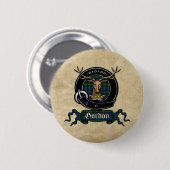 Gordon Clan Abzeichen Buttons (Vorne & Hinten)