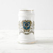 Gordon Clan Abzeichen & Einhorn Bierglas (Mittel)