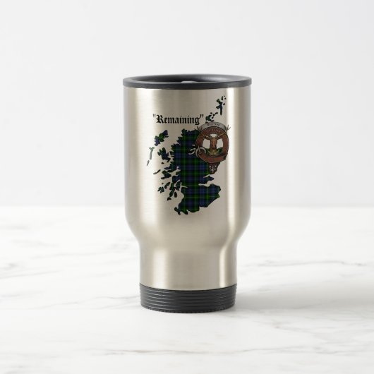 Gordon Clan Abzeichen Travel Mug Reisebecher (Mittel)