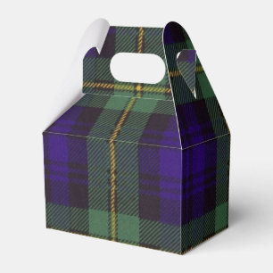 Gordon-Clan karierter schottischer Tartan Geschenkschachtel