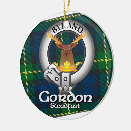 Gordon-Clan Keramikornament (Links)