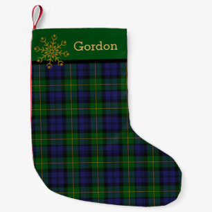Gordon-Clan-kundenspezifischer WeihnachtsStrumpf Kleiner Weihnachtsstrumpf