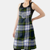 Gordon Dart Tartan Karierten Mit Monogramm Schürze (InSitu)
