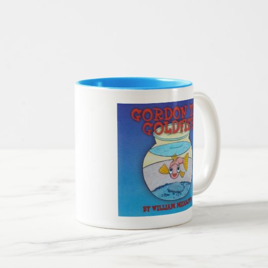GORDON DIE GOLDFISH-TASSE ZWEIFARBIGE TASSE (VorderseiteRechts)