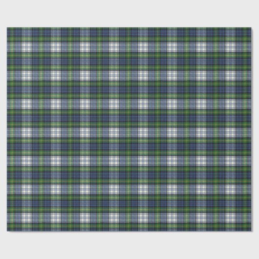 Gordon Dress Ancient Original Scottish Tartan Geschenkpapier (Flach)