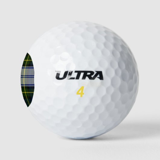 Gordon Dress Kariert Custom Monogram Golf Balls Golfball (Logo)