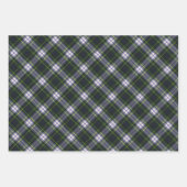 Gordon Dress Modern Original Scottish Tartan Geschenkpapier Set (Vorderseite 2)