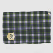 Gordon Dress Modern Original Scottish Tartan Golfhandtuch (Horizontal)