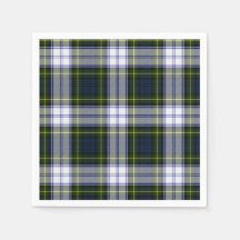 Gordon Dress Tartan Kariert Paper Napkins