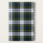Gordon Dress Tartan Kariert Planner Planer (Rückseite)