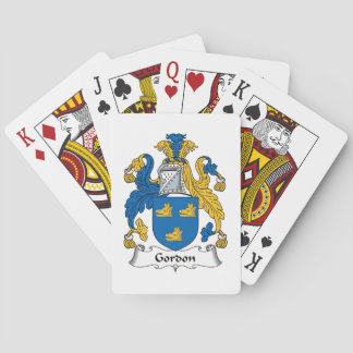 Gordon Familienwappen Spielkarten